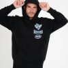 Abbigliamento Da Uomo Mercier | Felpa Con Cappuccio Mercier World Del Cielo Nero