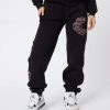 Abbigliamento Da Donna Mercier | Pantaloni Da Jogging Da Donna Con Stemma Og Nero Rosa