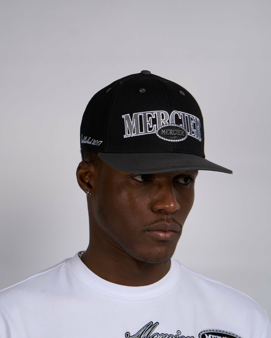 Abbigliamento Da Uomo Mercier | Snapback Grigio Dell'Idaho