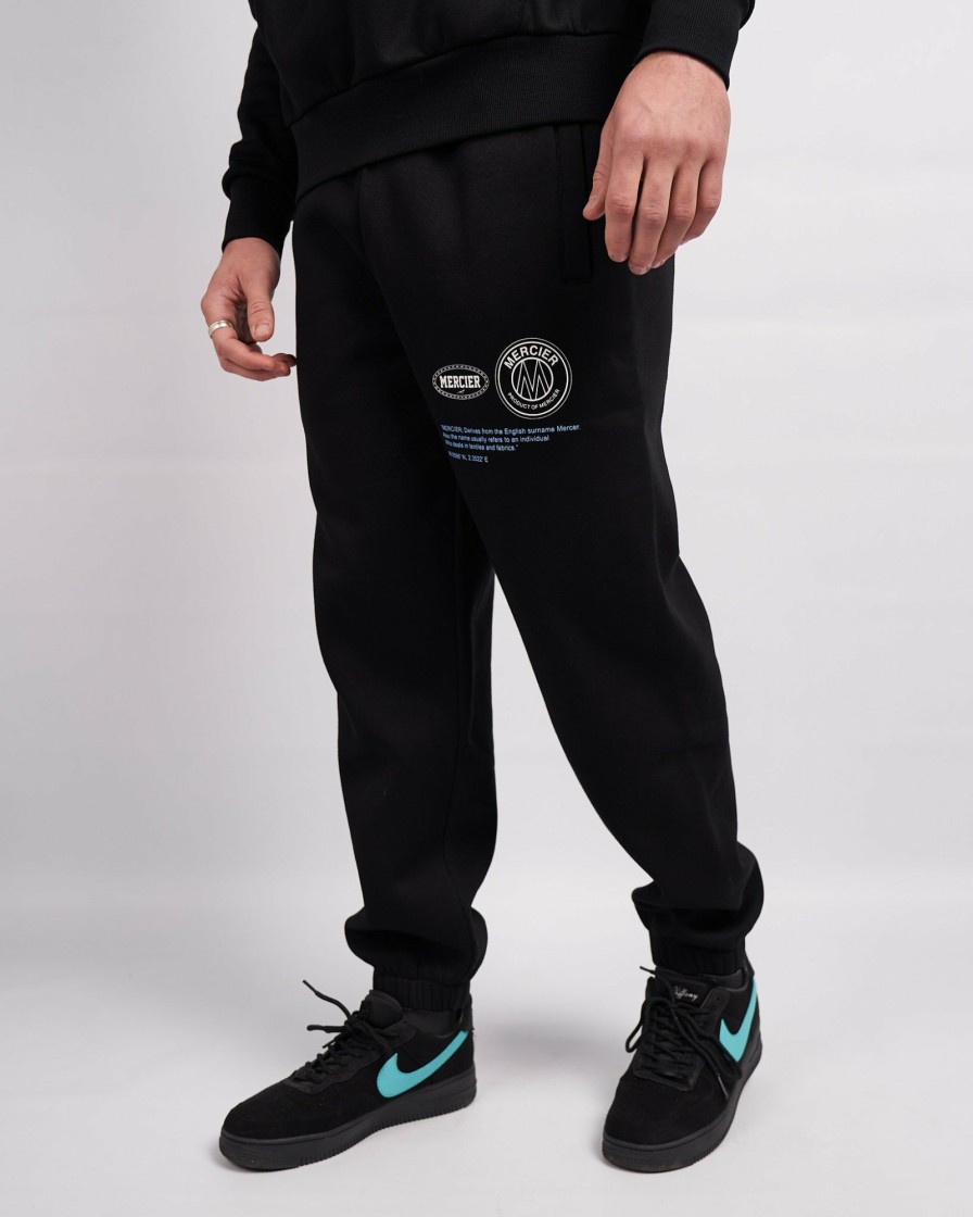 Abbigliamento Da Uomo Mercier | Joggers Caruso Blu Placido Nero