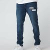 Abbigliamento Da Uomo Mercier | Jeans Blu Con Stemma Mercier