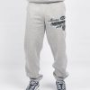 Abbigliamento Da Uomo Mercier | Pantaloni Da Jogging Con Stemma Racer Grigio Melange