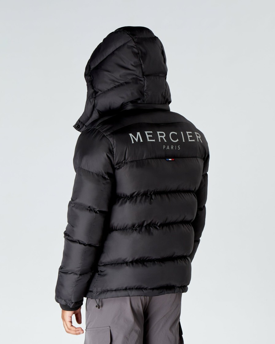 Abbigliamento Da Uomo Mercier | Giacca Riflettente Nera Mercier Montaine