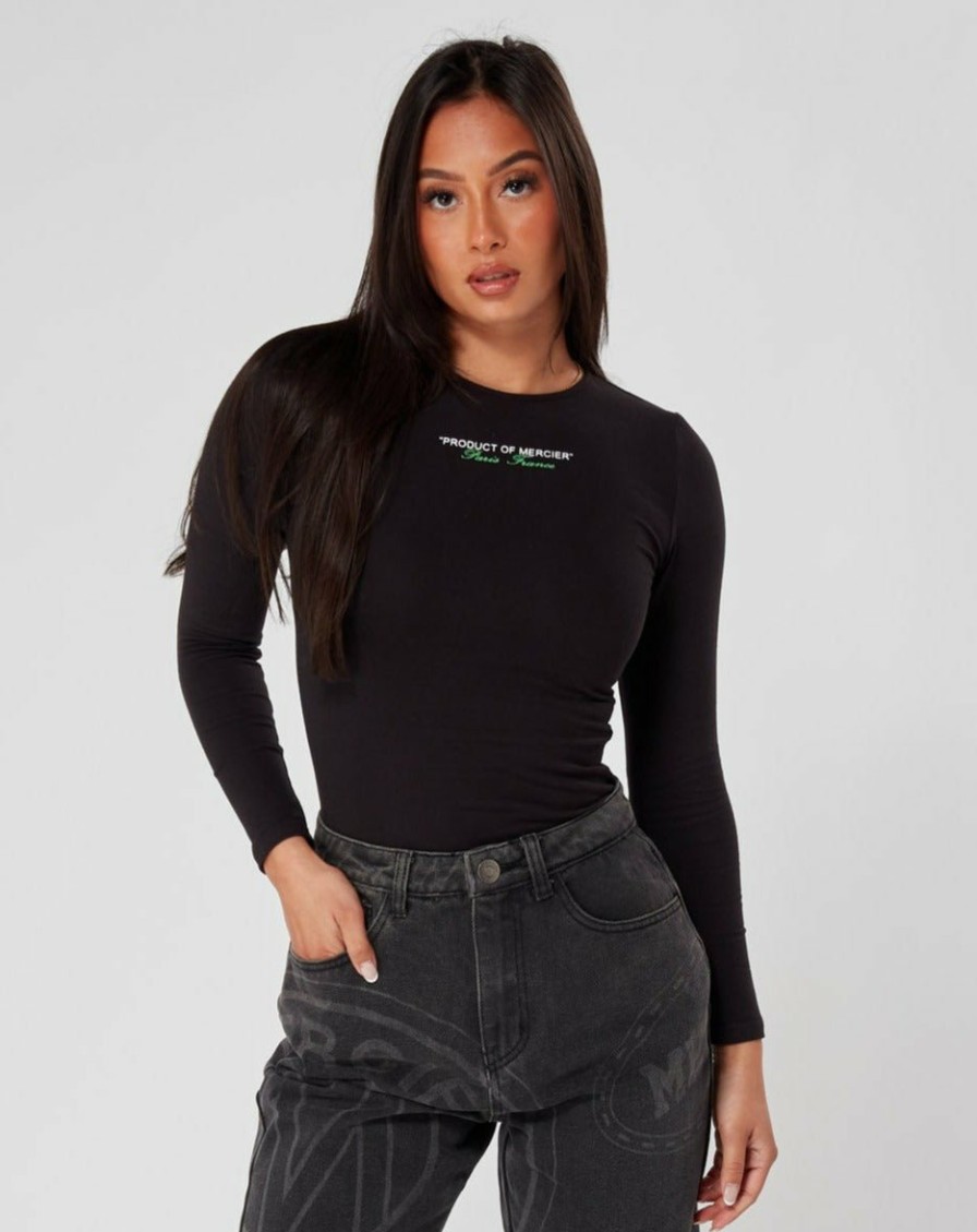 Abbigliamento Da Donna Mercier | Prodotto Da Donna Nero Verde Del Body Mercier