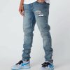 Abbigliamento Da Uomo Mercier | Jeans Stonewash Mercier Og Badge