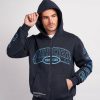 Abbigliamento Da Uomo Mercier | Felpa Con Cappuccio Con Zip Compton Blu Scuro