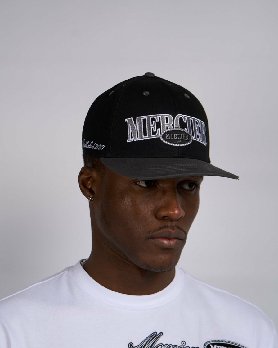 Abbigliamento Da Uomo Mercier | Snapback Grigio Dell'Idaho